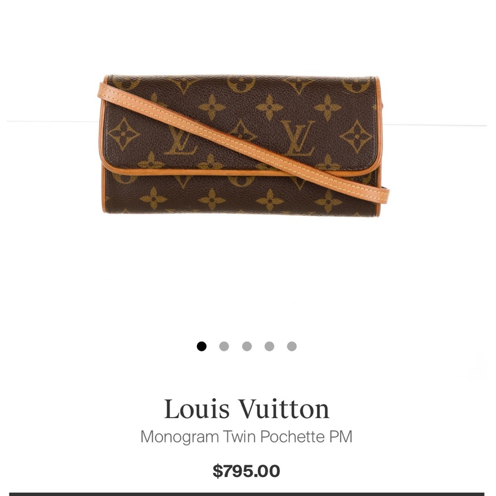 Louis Vuitton Monogram Twin Pochette PM